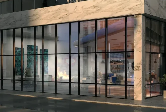 Reynaers ConceptWall 50 fasado sistema